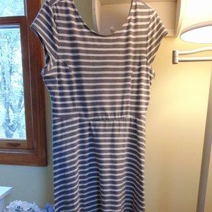 Old Navy Cap Sleeve Striped Summer Dress Size Lg